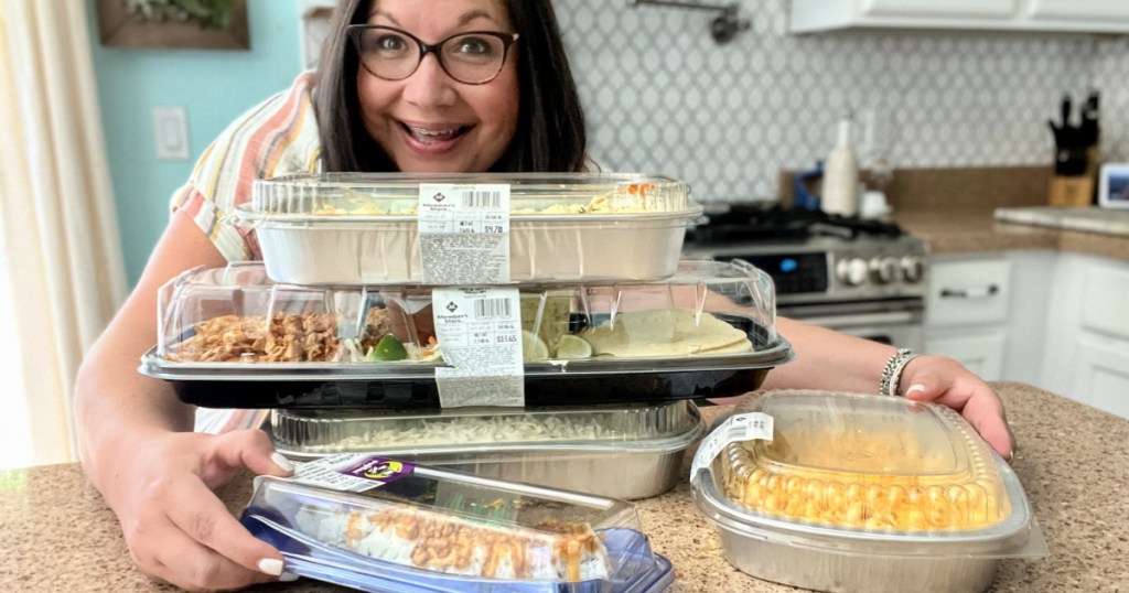 woman with Sam's Club Prepared Meals