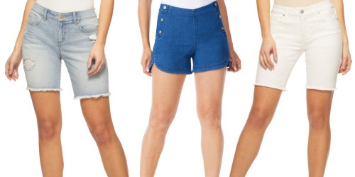 Sofia Vergara Women’s Shorts from $8 on Walmart.online (Regularly $24) | Includes Plus Sizes