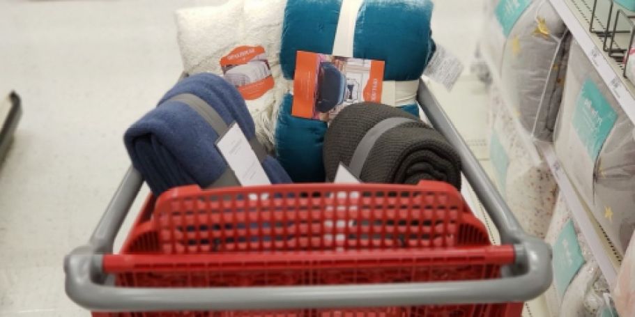 Up to 50% Off Target Blankets | Cozy Styles from $7.50!