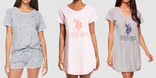 U.S. Polo Assn. Women’s Pajamas from $5.35 on Walmart.online (Regularly $18)