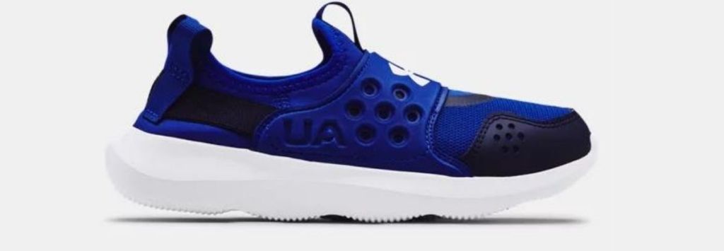 royal blue kids under armour shoes