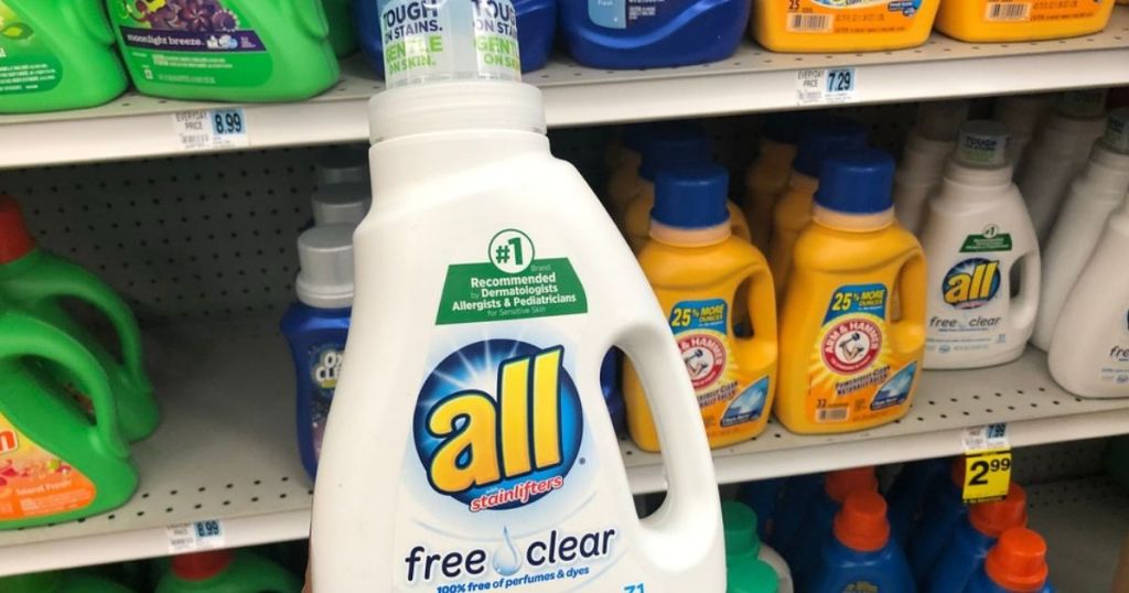 all free clear laundry detergent