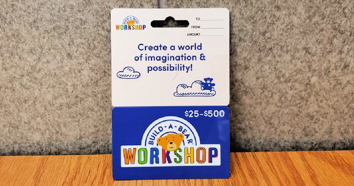 build a bear gift card