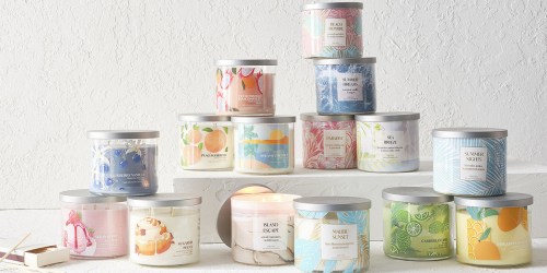 Scented Jar Candles 3-Wick Only $7.99 on JCPenney.online (Regularly $26) | Tons of Scents!