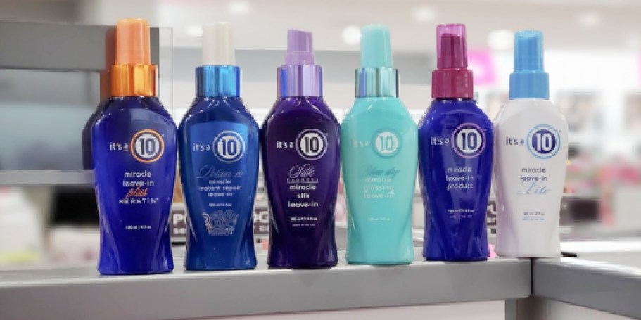 Hurry! 50% Off It’s a 10 Haircare + FREE Miracle Leave-In ($13 Value)