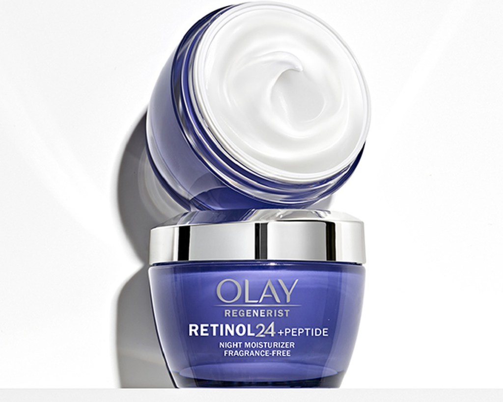 olay regenerist + peptide jar