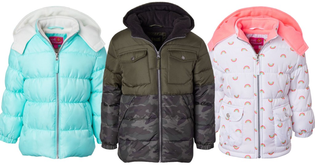 puffer coats for kids