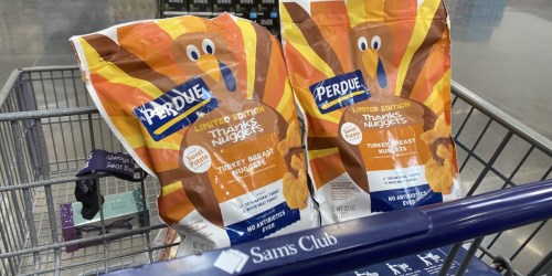 Perdue Turkey Breast ThanksNuggets Just $7.48 at Sam’s Club