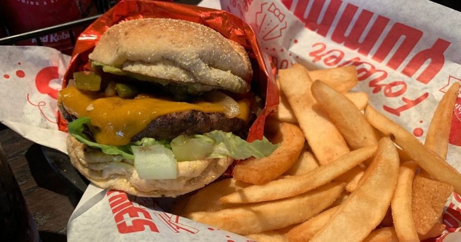 FREE Red Robin Burger AND Bottomless Fries for Veterans & Military on 11/11 – No Purchase Necessary!