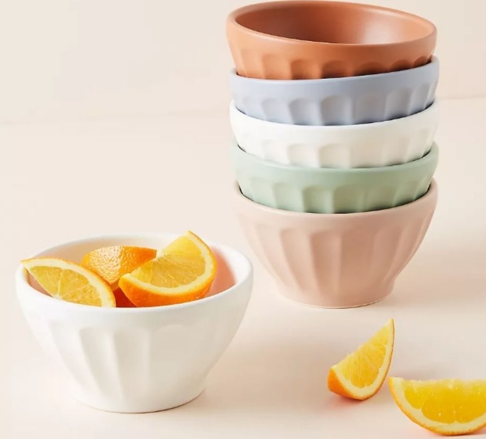 Anthro Latte Bowls