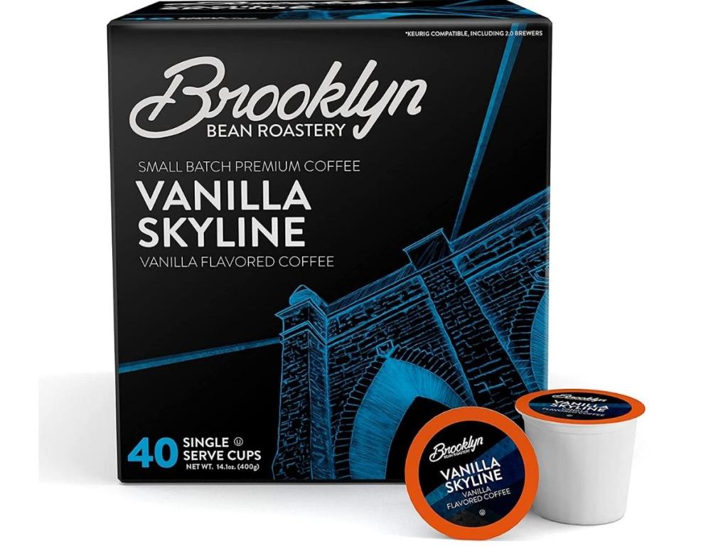 Brooklyn Beans Coffee K Cup 40-Count, Vanilla Skyline