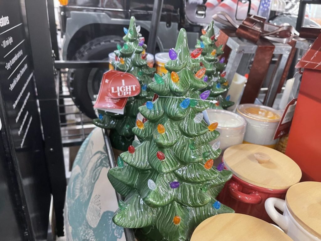 Red Shed Ceramic Tree with 45 Lights