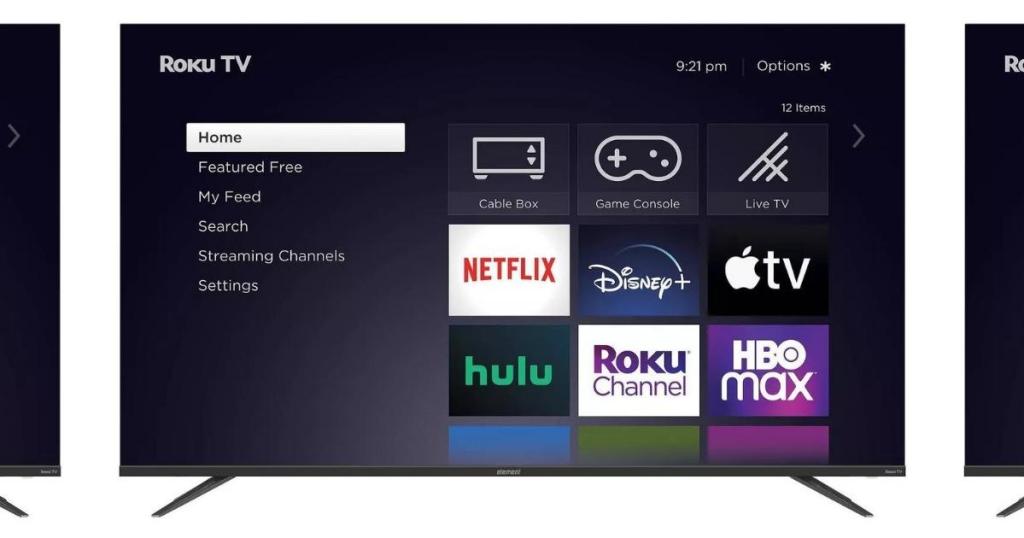 Element 65" 4K UHD Frameless Roku TV