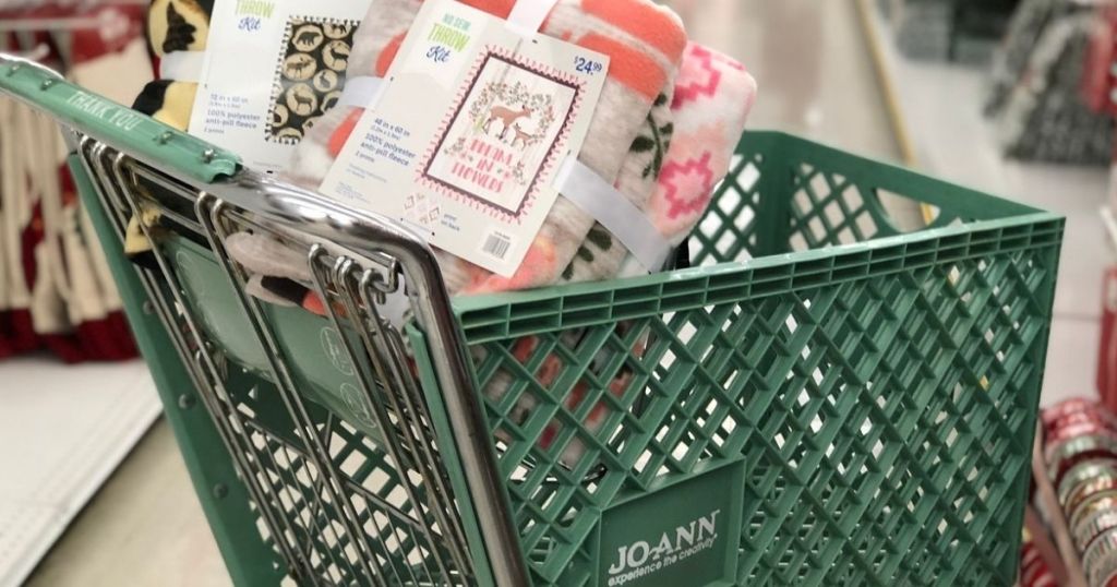 joann fabric shopping cart