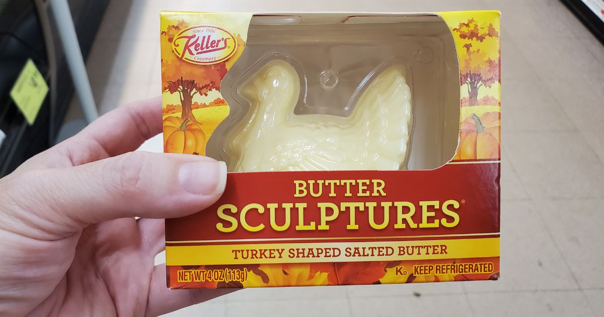 Turkey-Shaped Butter Sculptures Are BACK (Fun Addition to Your Holiday Meal!)