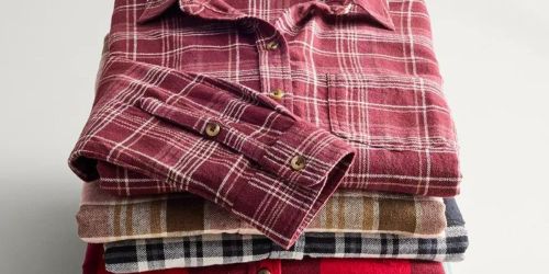 Sonoma Women’s Flannel Shirts ONLY $7 on Kohls.online (Regularly $28)