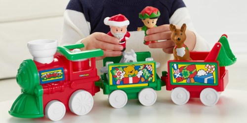 Little People Musical Christmas Train Just $17.49 on Kohls.online | Includes Batteries