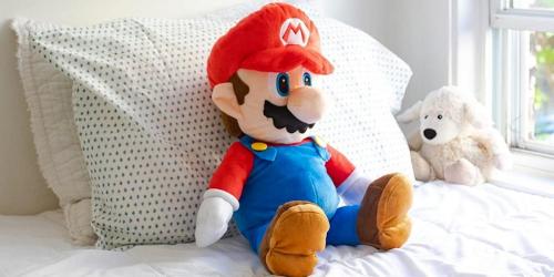 Nintendo Mario Plush Throw Pillow Only $12.89 on Target.online