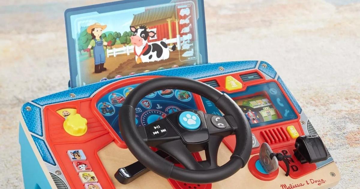 Melissa & Doug PAW Patrol Rescue Mission Wooden Dashboard