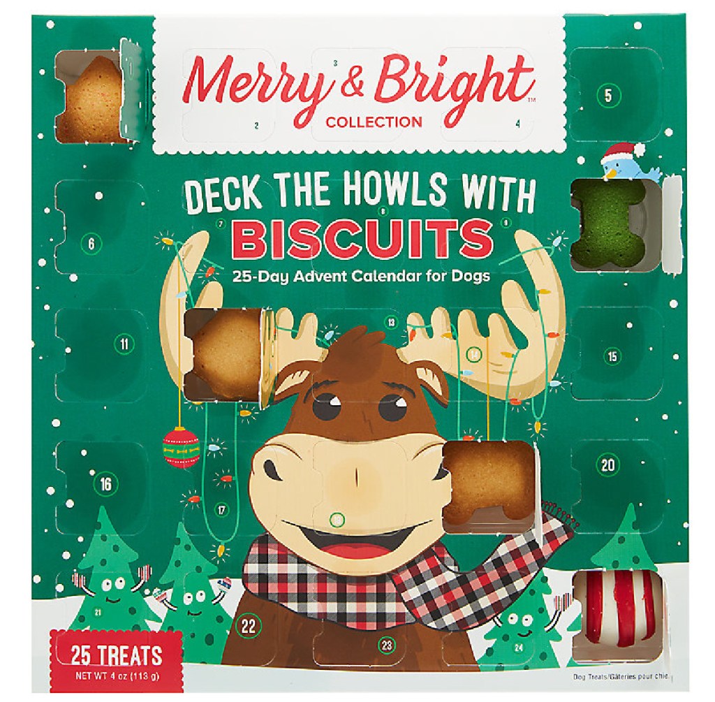 Merry & Bright™ Biscuits Advent Calendar Dog Treats