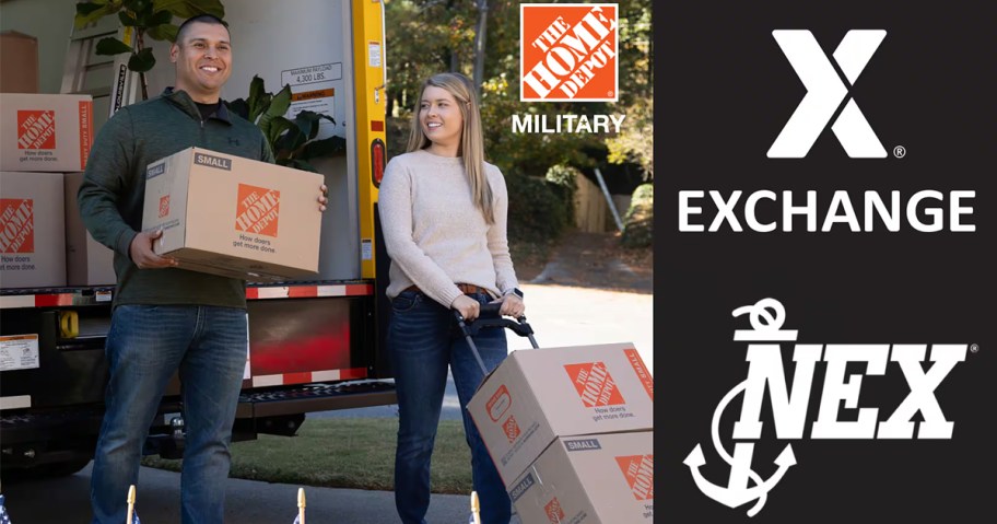 Military Exchange Partnership with Home Depot