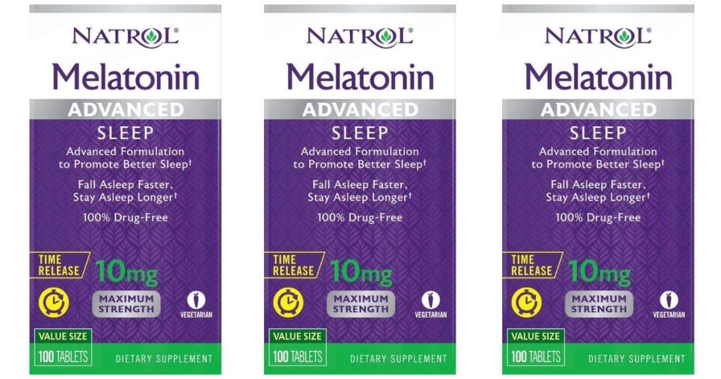 Natrol Melatonin Fast Dissolve 5mg Tablets 100-Count Bottle