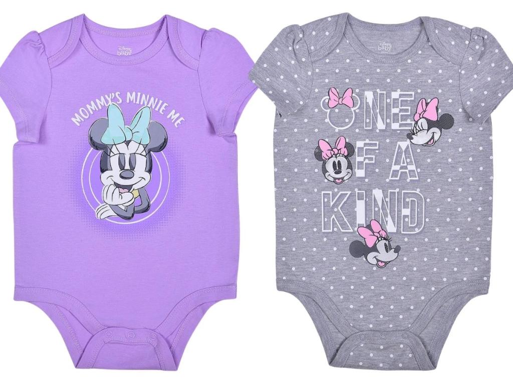 okie dokie girls minnie mouse onesies