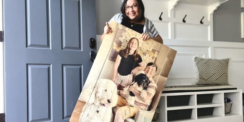 Score 50% OFF Custom Wood PhotoPallet Wall Decor (Perfect Gift Idea!)