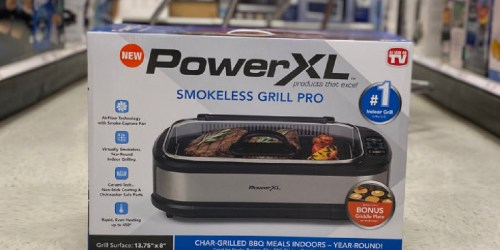 ** PowerXL Smokeless Grill Pro Only $59.99 Shipped + Get $10 Kohl’s Cash (Regularly $160)