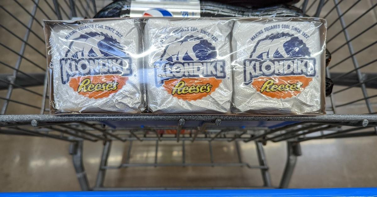 reese's klondike bars in shopping cart