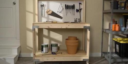 DIY Workbench & Shelving Building Kit Only $19.97 on Lowe’s.online (Regularly $35)