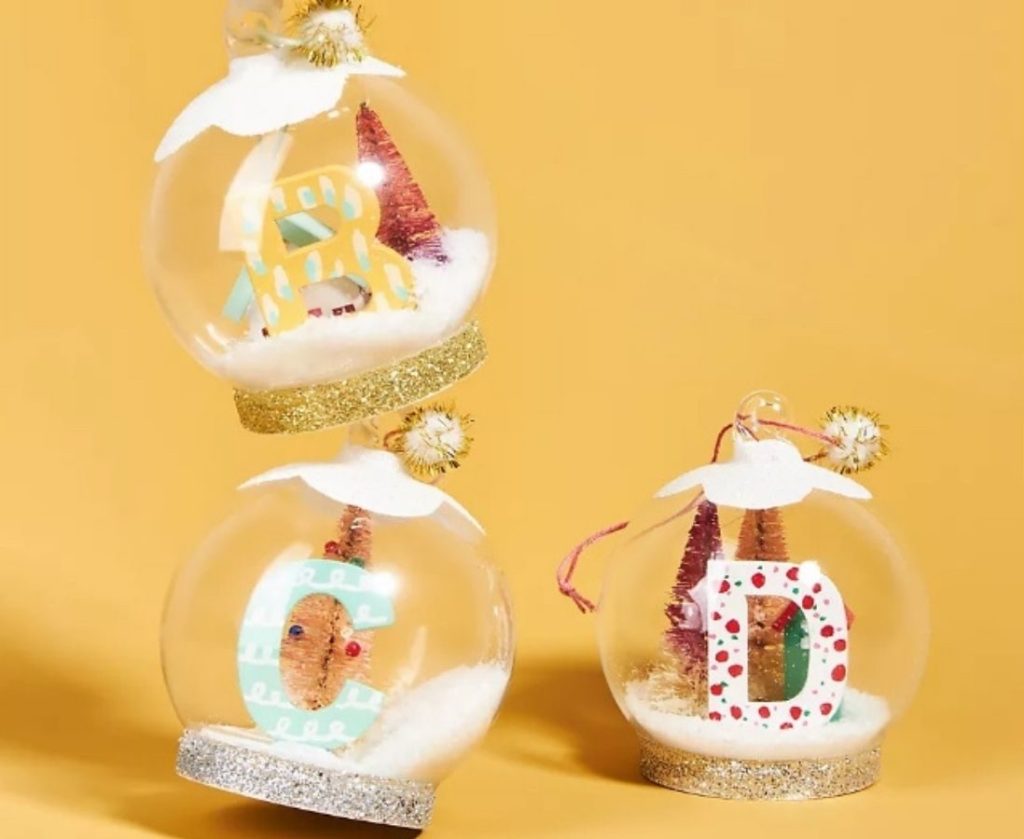 Snow Globe Ornament