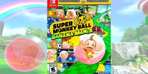 Super Monkey Ball Nintendo Switch Game Just $19.99 on Target.online (Regularly $40)