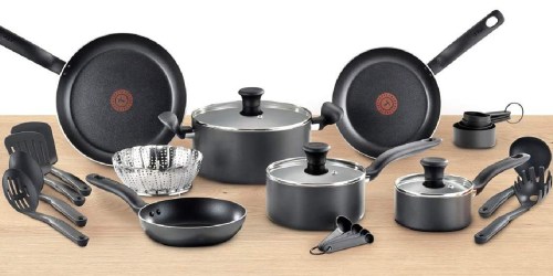 T-fal Initiatives Nonstick Cookware 18-Piece Set Just $59.99 Shipped on Macy’s.online (Regularly $200)