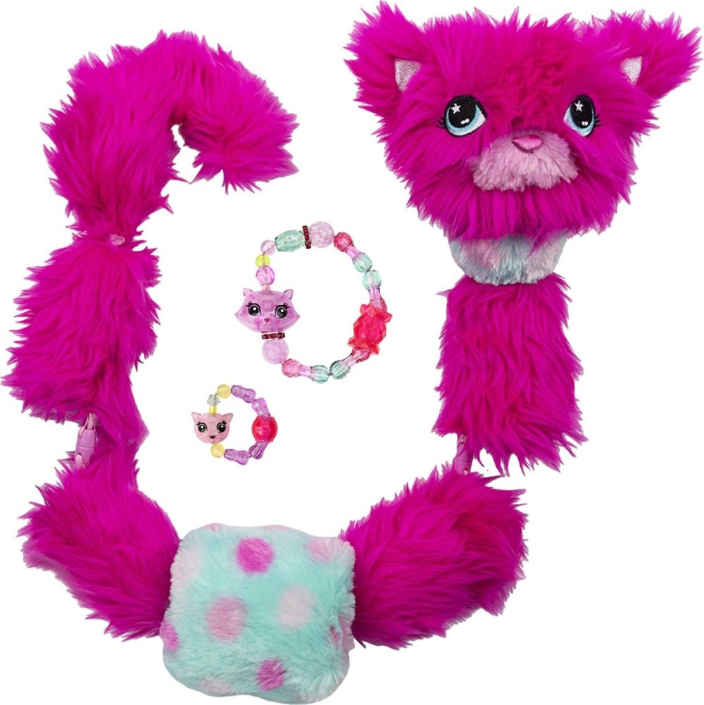 Twisty Petz, Series 4, Purrella Kitty Bundle with Cuddlez Plush and 2 Collectible Bracelets