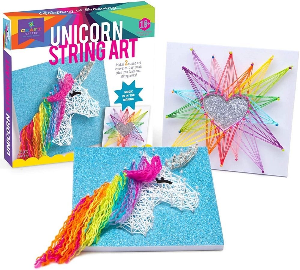 Unicorn String Art