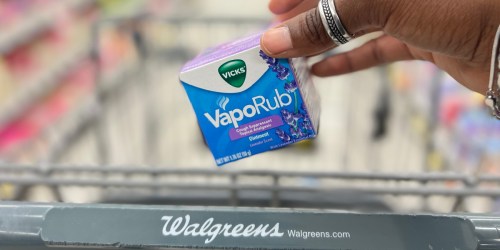 Vicks VapoRub Ointment Only $1.99 on Walgreens.online (Regularly $6)