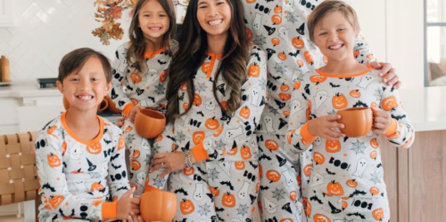 Up to 70% Off The Children’s Place Matching Family Holiday Pajamas | Halloween, Fall & Christmas Prints