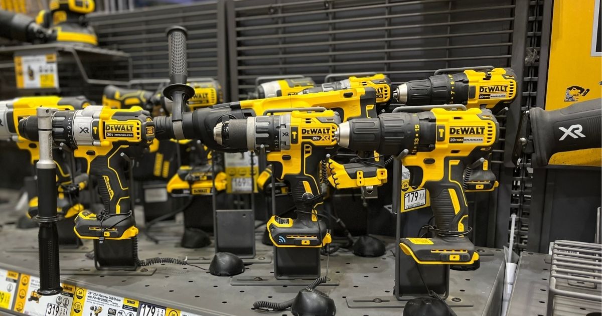 DeWalt drills