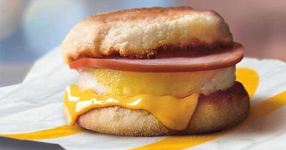 GO! $1 McDonald’s Egg McMuffin (Today Only!)