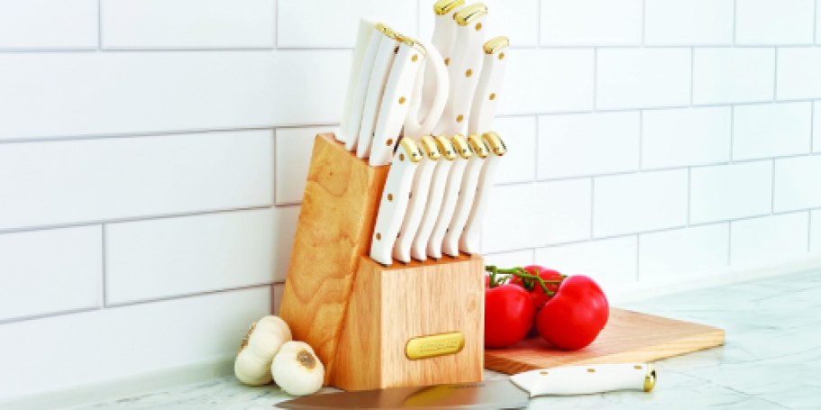 Farberware 15-Piece Stainless Steel Knife Block Set Only $35.87 Shipped for Amazon Prime Members (Reg. $70)