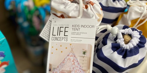 Kids Indoor Teepee Tents Just $49.99 at ALDI