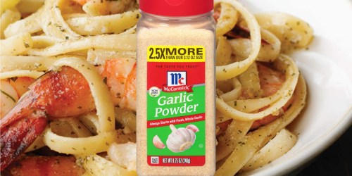 McCormick Garlic Powder 8.75oz Jar Only $5.40 Shipped on Amazon