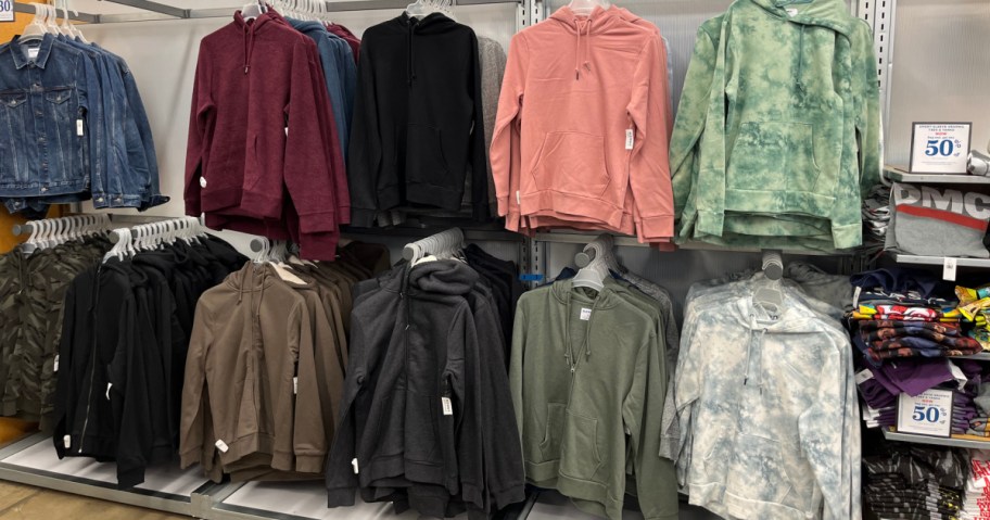 old navy microfleece sweatshirts in store