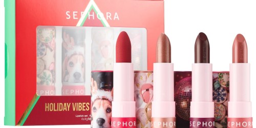 ** Sephora Collection Holiday Vibes Lip Color Set Only $10 Shipped ($36 Value)