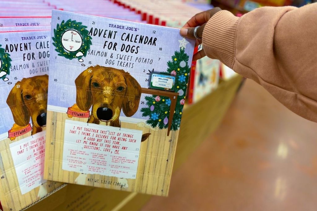 Trader Joe's dog advent calendar