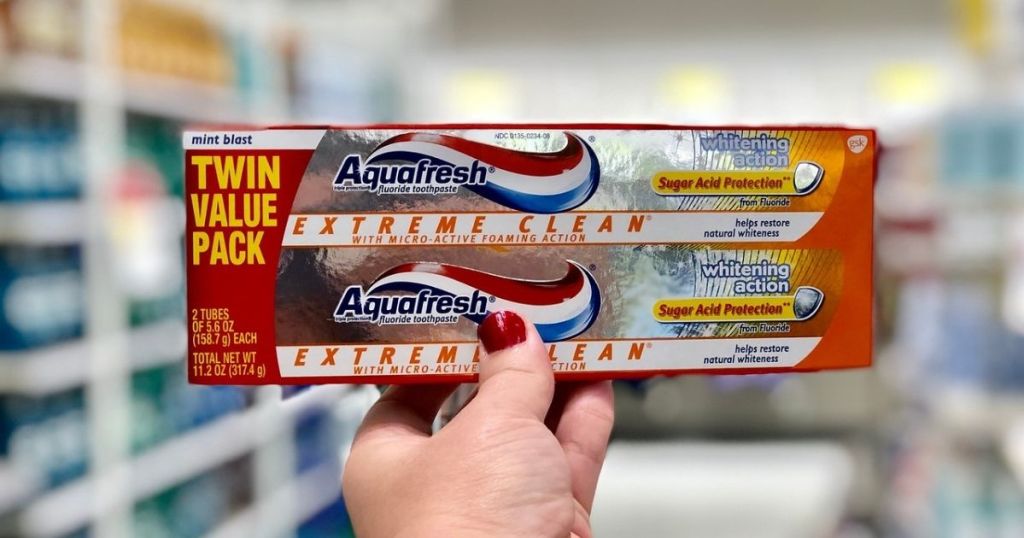 Aquafresh Twin Pack