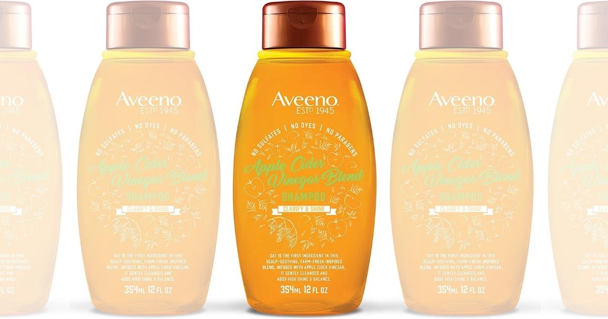 Aveeno Apple Cider Vinegar Blend Shampoo 12oz Bottle