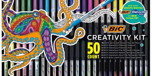 BIC Creativity 50-Piece Set Only $9.98 on Sam’sClub.online (Regularly $15)