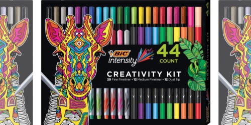 Bic Intensity Fineliner Marker 44-Count w/ Storage Tray Only $14.96 on Walmart.online (Regularly $40)